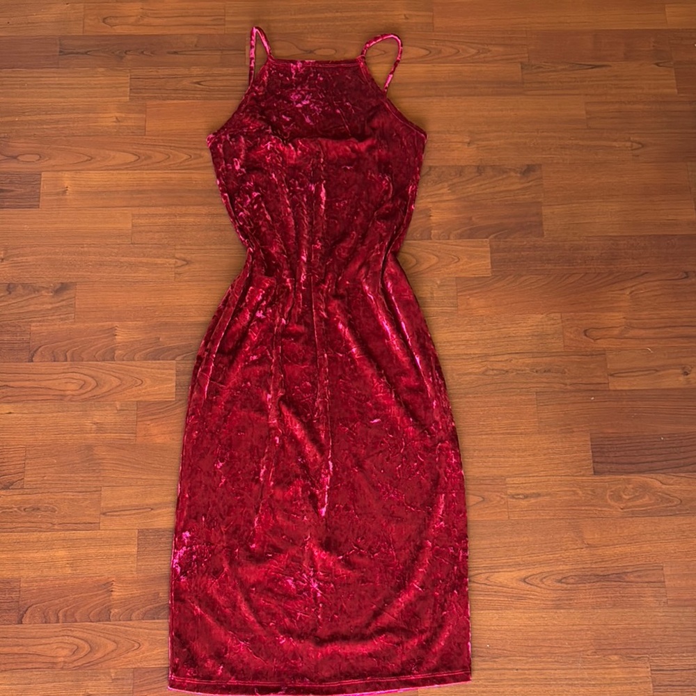 Pink Sleeveless Bodycon Midi Dress for Cocktail
